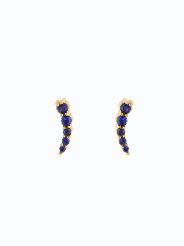 Topos en Zafiro en oro 18K