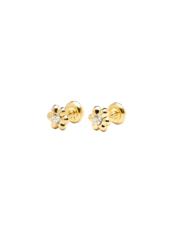 Topos de oro 18k flores